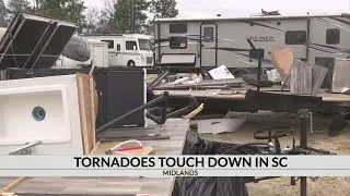 At least 3 tornadoes confirmed in South Carolina
