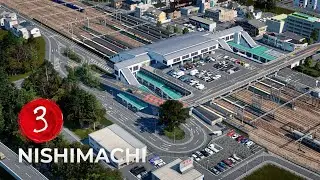Nishimachi EP 3 - Shinjuku станция Часть 1 - Cities Skylines [4K]