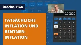 Tats&auml;chliche Inflation und Rentnerinflation