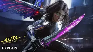 Alita: Battle Angel [2019] Hindi Explain | FoxStarIndia | Rosa Salazar, Christoph Waltz | RAMA67 HD