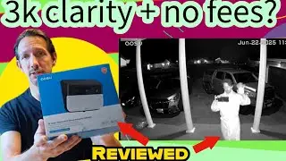 aosu Solar Security Camera Review 🔒🌞 | 3K Wireless Outdoor Cam | HOW to install a solar security cam