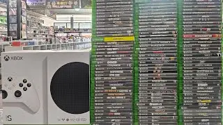 XBox games and console priced/cleaned and just put on the shelves this morning. 8-Bit Hall of Fame