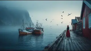Sounds of Hiraeth &ndash; Lofoten Islands | Nordic Aurora Cinematic AI Music Video