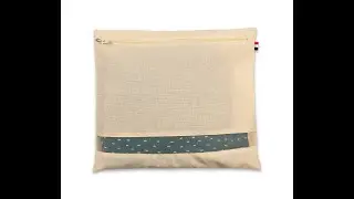 Cotton Saree Covers With Zipper Closure and Net Window to see through