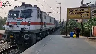 Railfaning At Gulzarbagh Railway Station Barhmputra mail + baba Baidyanathdham humsafar express