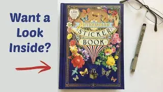 The Antiquarian Sticker Book - Flip Through