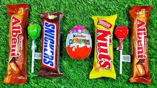 Chocolate Bar & Kinder Surprise Egg Unboxing ASMR Compilation!