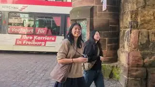 Freiburg im Breisgau, Germany on a sunny Saturday in April 2024 | 4K