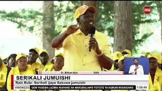 Rais Ruto aendelea kushawishi Mlima Kenya