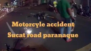 Motorcycle accident Sucat road paranaque