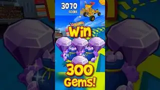 WIN 300 Gems on Stadium Slide! Beach Buggy Racing 2