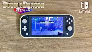 Double Dragon Revive Gameplay on Nintendo Switch Lite - Classic Beat &rsquo;Em Up Action in 2025!