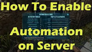 Ark Survival Evolved: Lost Island &ndash; Soul Terminal Enabling Automation on server