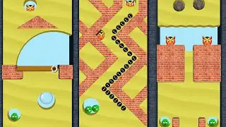 Lucky Balls: Erase Sand Game Levels 76-100 | Every Puzzle Solved! 🎯