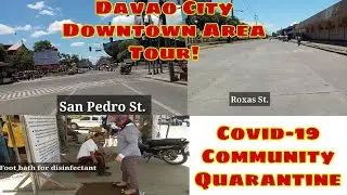 DAVAO CITY DOWNTOWN AREA COMMUNITY QUARANTINE SITUATION!
