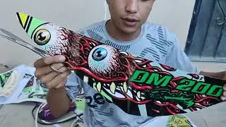 poniéndole nuevos gráficos. estickers o vinil  y  Wrap para mí moto dm200 2022💥
