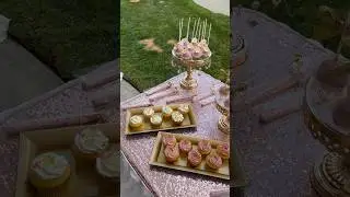 Pink dessert table ideas 😍 🎂🍰🍭🍩🧁🍪🍦#quincea&ntilde;era #viral