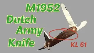 What I Discovered About The Vintage KL61 Dutch Army Knife!