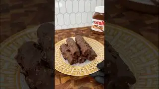 Рулет с Нутеллой 🍫 #шорты