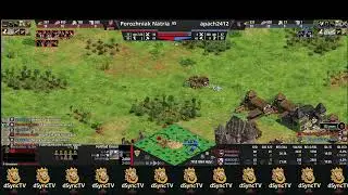Aoe 2 Practice Squad 7 1v1 Tournament - Duhak Natria vs Apach