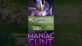 Top global Clint КЛИНТ БУЙСТВУЕТ МАНЬЯК , - Mobile Legends : Bang Bang #mobilelegends