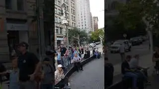 Local 3 rally at Foley square