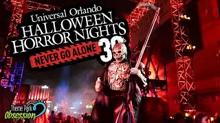 My First Night at Halloween Horror Nights 30 in Orlando! Universal Orlando Resort!