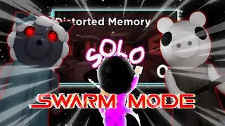 Beating Distorted memory map solo in swarm mode!1! ~Day 1 of trying to beat every map in swarm mode~