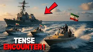 Иранские быстроходные катера попытались атаковать корабль ВМС США &mdash; Персидский залив: 2025 год &mdash; ...