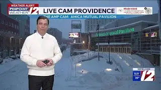 WPRI 12 Weather Forecast 2/23/26: Snow, Winds Easing Up This Evening