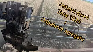 Ostatni dzień Żniw 2025 i odpalenie agregatu. 