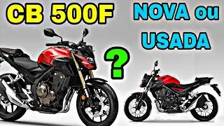 CB 5000 F Nova ou Usada?