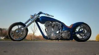 Goddard Pro Street Chopper - Hand built drag bike