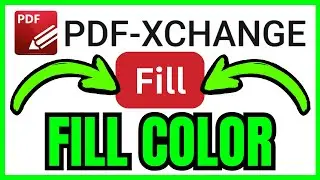 How To FILL COLOR In PDF XChange Editor (QUICK & EASY) 2026
