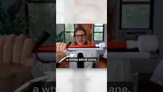 Learning To Use a White Blind Cane  🦯