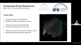 IPS Centennial Mini-Conference: 14 October 2022