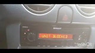 solución(unidad bloqueada) Stereo Renault kangoo Megane Clio y otros