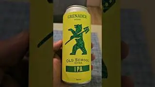 Пробую #пиво #ipa Citra от Калужской пивоварни #Grenader #крафт #beer #ипа #готовитьдомалегко