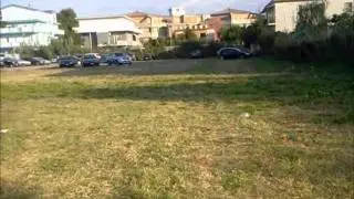 Stella Maris a Montesilvano relegata a parcheggio . Data 11 settembre 2011 .wmv