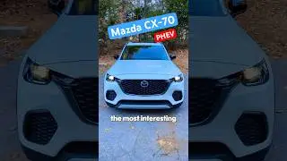 The Mazda CX-70 PHEV