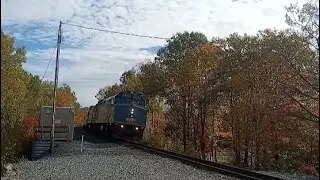 VIA 6439, 6419 at Parry Sound Ontario.
