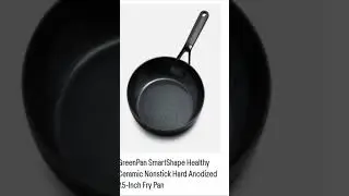 GreenPan SmartShape Healthy Ceramic Nonstick Hard Anodized 9.5-Inch Fry Pan