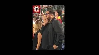 Marco Conidi si emoziona ascoltando la sua canzone allo stadio