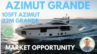 Яхта Azimut Grande длиной 105 футов и длиной 32 метра: подробный обзор яхты и руководство по покупке Bit.Ly/AzimutForSale