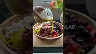 ITALIAN PASTA SALAD 🍝🥗