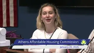 Athens Affordable Housing Commission - January 20, 2026