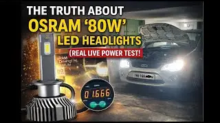 I Tested OSRAM 80W LED Headlights with REAL Instruments &ndash; Here&rsquo;s What I Found!