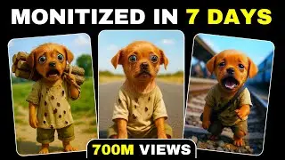 How to Make Videos Like AniMahal With Free Ai Tools | Puppy Rescue Stories | Step-By-Step Guide