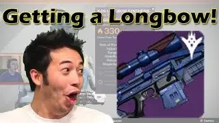 Destiny - Getting a Longbow | Hilarious Stream Tactic and Reaction!