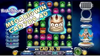 Reactoonz Bonus - NO WAYYY I HIT THOSE GREENS! PERFECT SPOT! (MASSIVE WIN)!